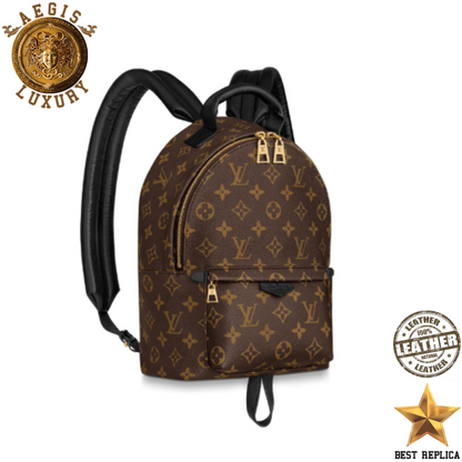 replica lv palm springs backpack pm monogram canvas trendy luxury accessory buvola