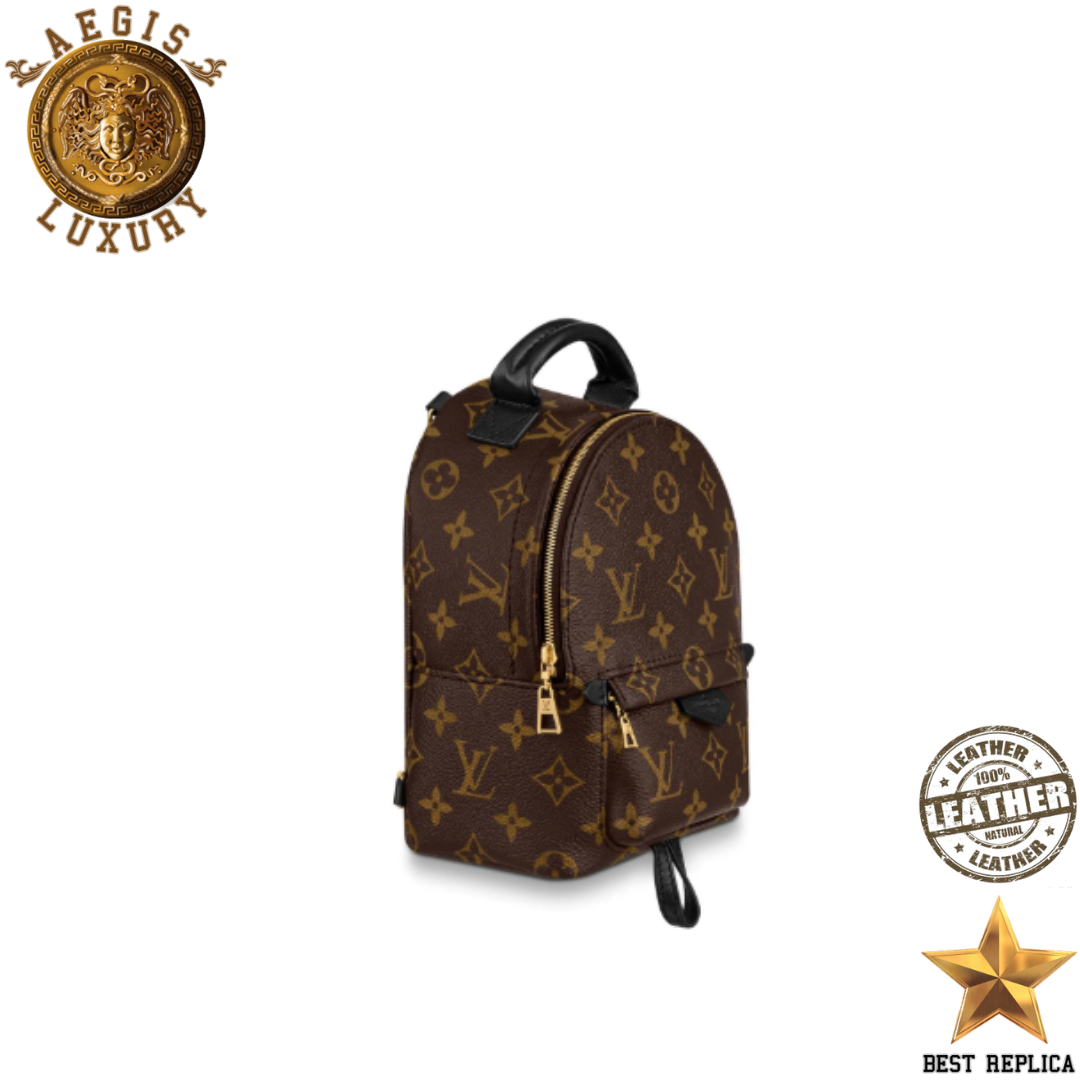 replica palm springs mini monogram canvas louis vuitton compact luxury backpack buvola