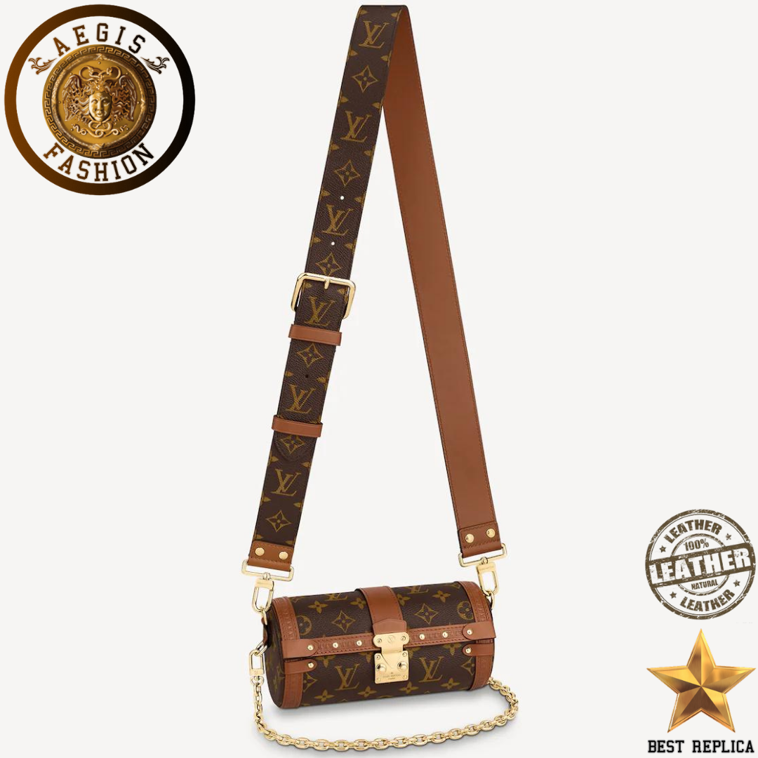 replica louis vuitton papillon trunk monogram canvas luxury designer handbag buvola