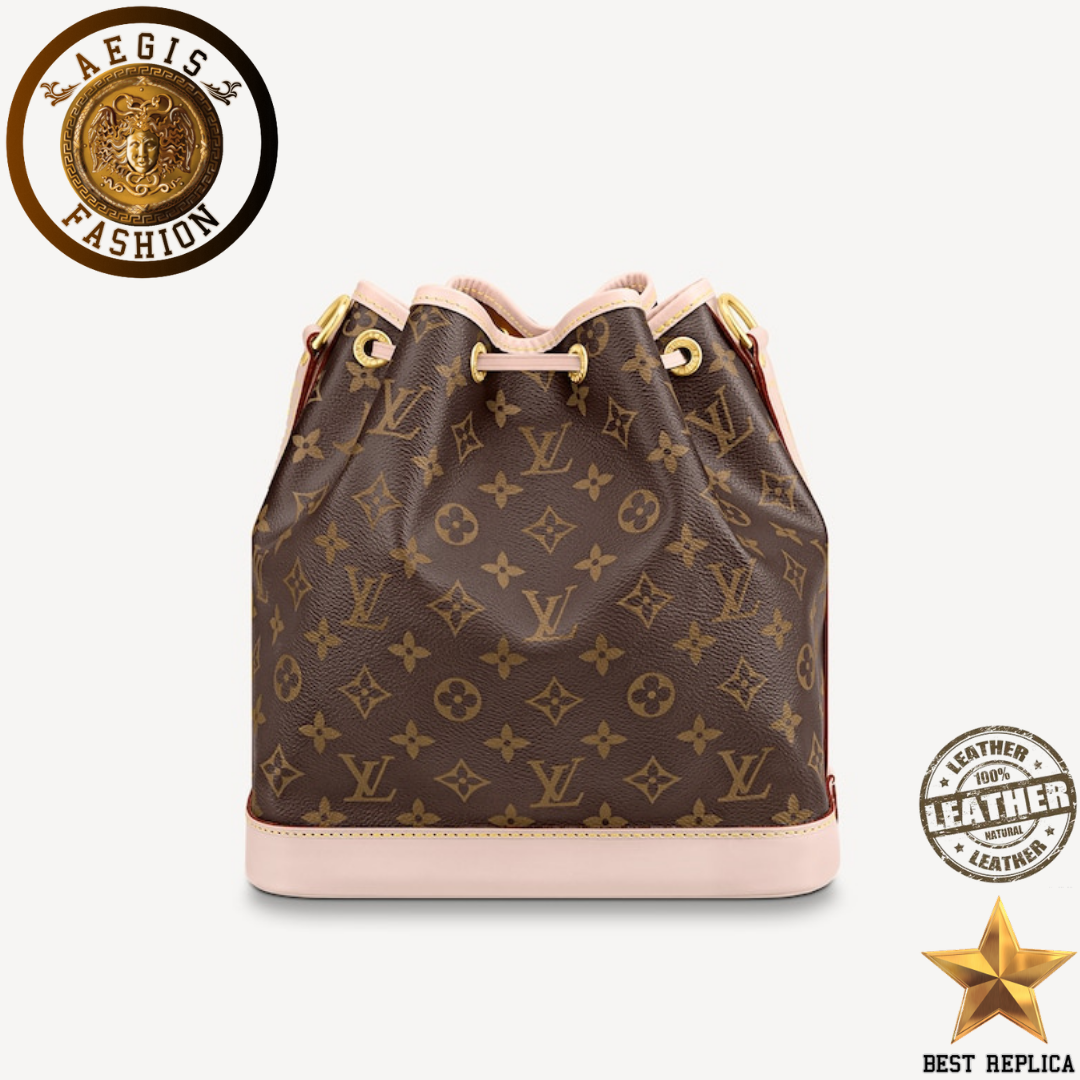 replica monogram canvas louis vuitton petit noe bucket premium designer handbag buvola