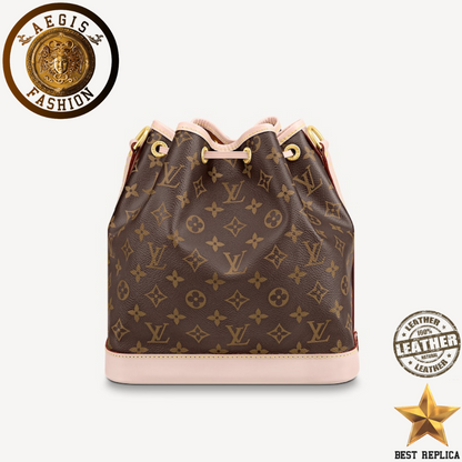 replica monogram canvas louis vuitton petit noe bucket premium designer handbag buvola