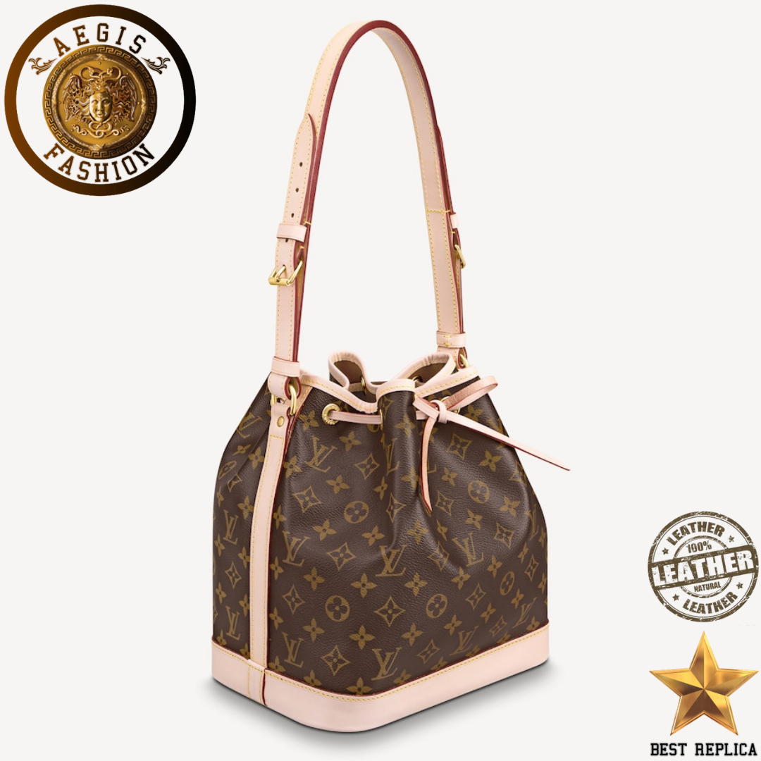 replica louis vuitton petit noe monogram canvas structured luxury bucket bag buvola