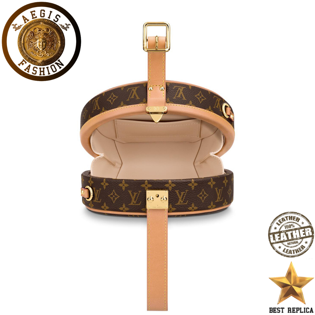 replica louis vuitton petite boite chapeau monogram structured luxury handbag buvola