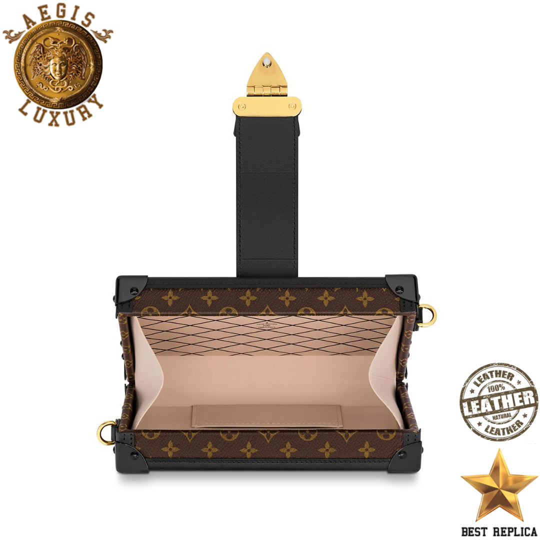 replica louis vuitton petite malle monogram luxury evening mini bag buvola