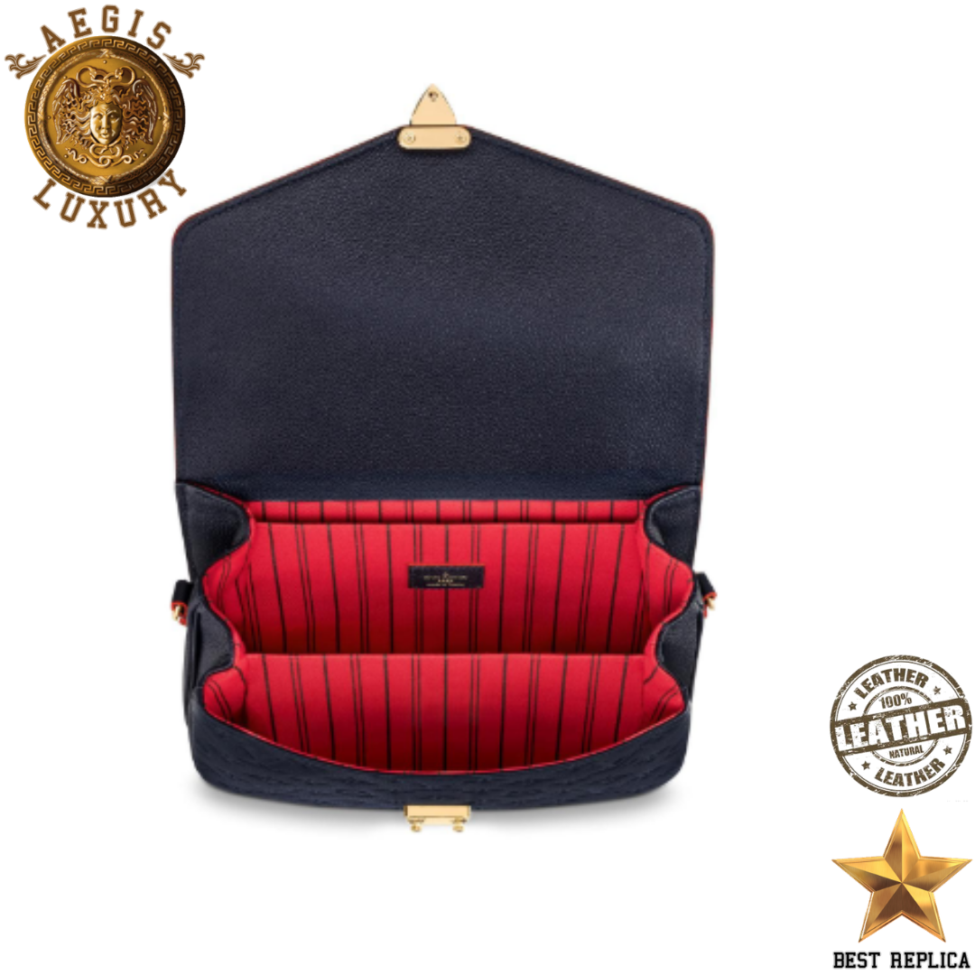 replica louis vuitton pochette metis marine rouge monogram empreinte leather iconic luxury shoulder bag buvola