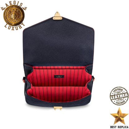 replica louis vuitton pochette metis marine rouge monogram empreinte leather iconic luxury shoulder bag buvola