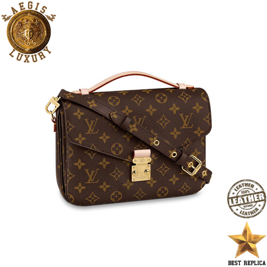 replica louis vuitton pochette metis monogram canvas luxury designer crossbody bag buvola