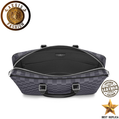 replica damier graphite louis vuitton porte documents voyage pm stylish high end work bag buvola