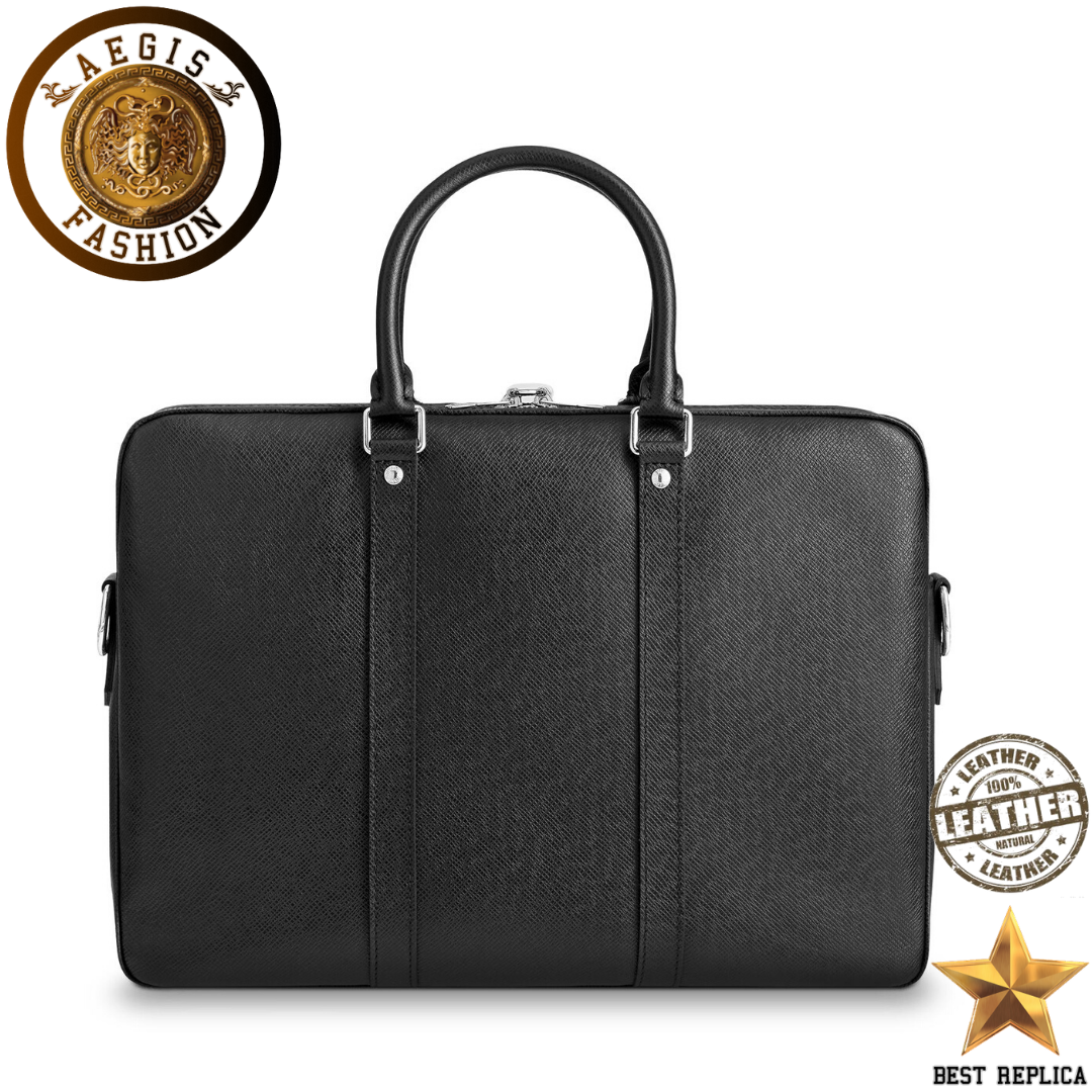 replica louis vuitton porte documents voyage pm taiga luxury office briefcase buvola