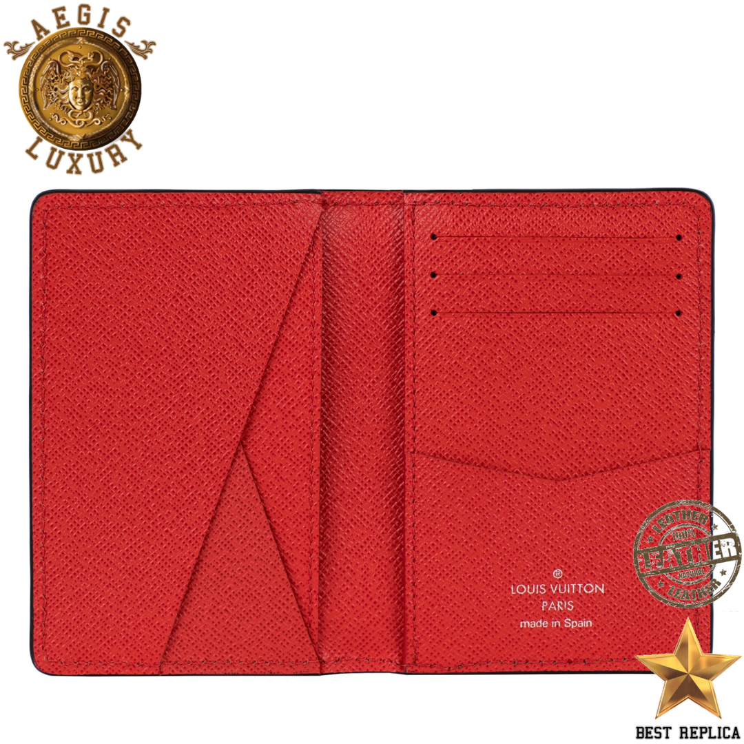 replica louis vuitton supreme red organizer iconic collaboration collector piece buvola