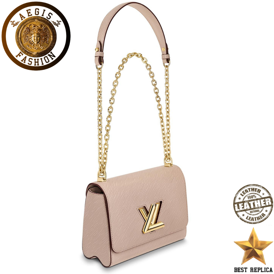 replica epi leather galet gray louis vuitton twist mm premium designer handbag buvola