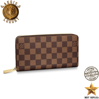 replica louis vuitton zippy wallet damier ebene rose ballerine luxury designer wallet buvola