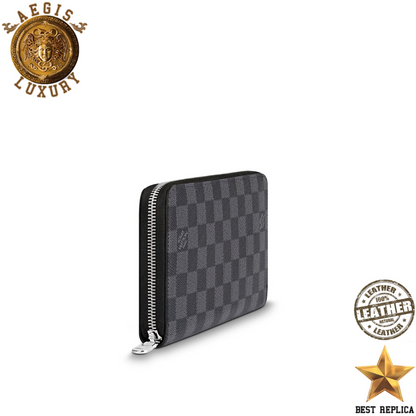replica louis vuitton zippy wallet damier graphite premium designer everyday wallet buvola