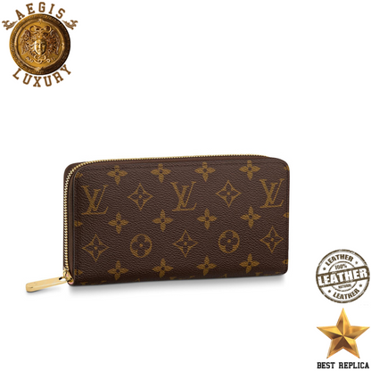 replica louis vuitton zippy wallet fuchsia monogram canvas luxury designer wallet buvola
