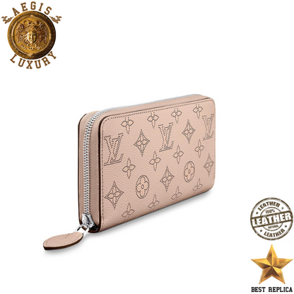 replica mahina leather magnolia pink louis vuitton zippy wallet elegant premium accessory buvola