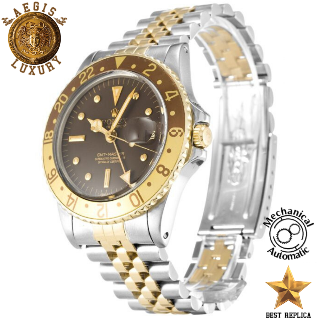 replica rolex gmt master vintage rootbeer bezel watch buvola