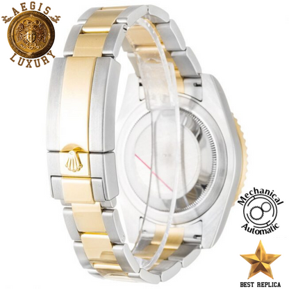 replica rolex gmt master ii luxury two tone watch buvola