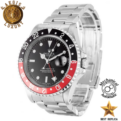 replica rolex gmt master ii coca cola bezel watch buvola