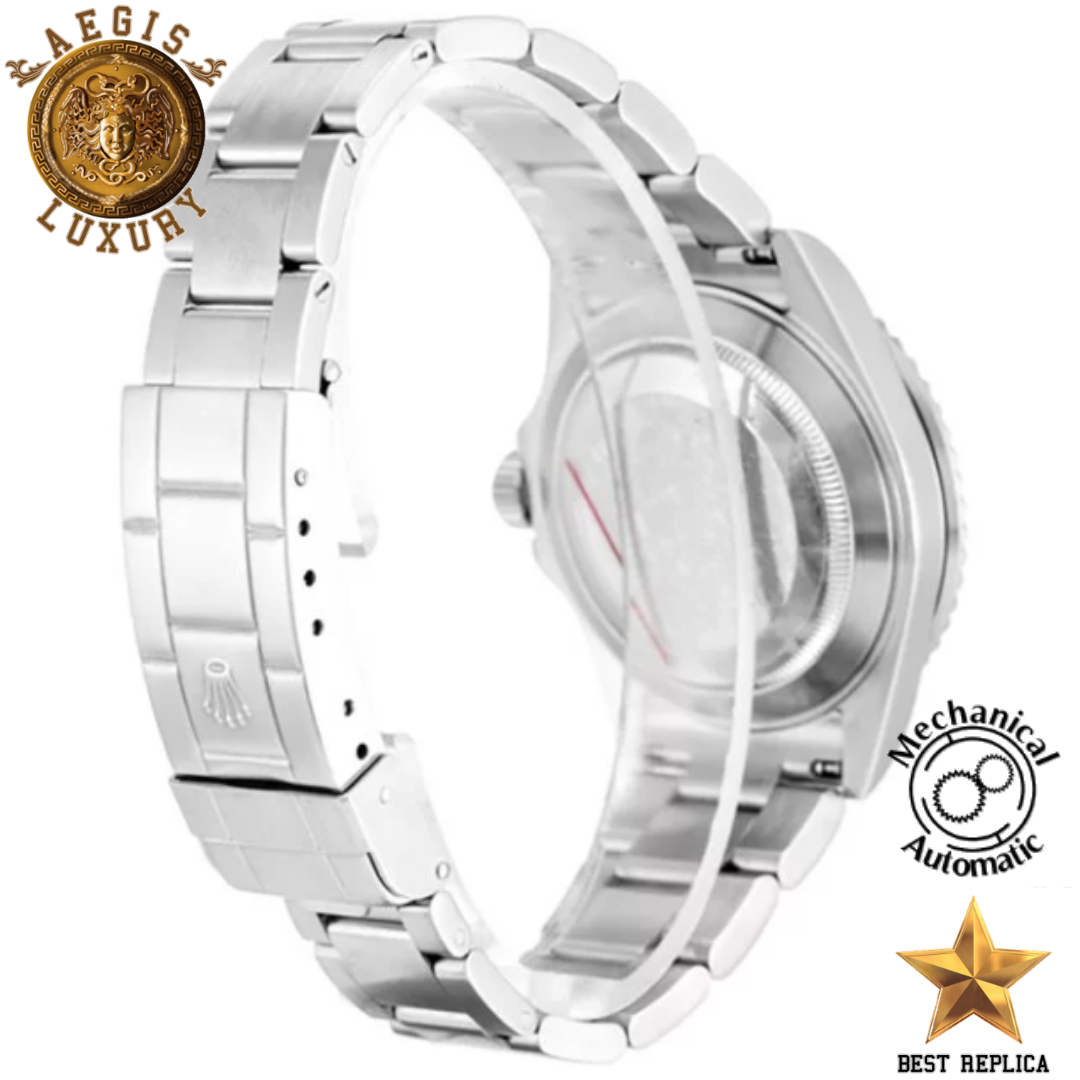 replica rolex submariner premium stainless steel black dial watch buvola